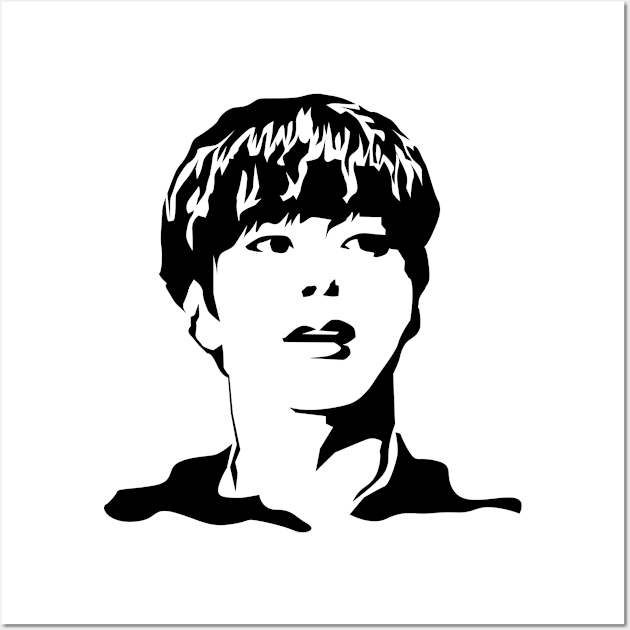 BTS Jin Wall Art by beaching